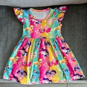 My Little Pony Twirl Dress with Flutter Sleeves